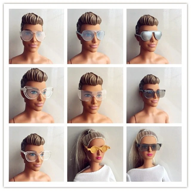 Ken Doll Glasses Ken Dolls Accessories Sunglasses 1 6 Dolls Doll Sunglasses Male Dolls Accessories Aliexpress