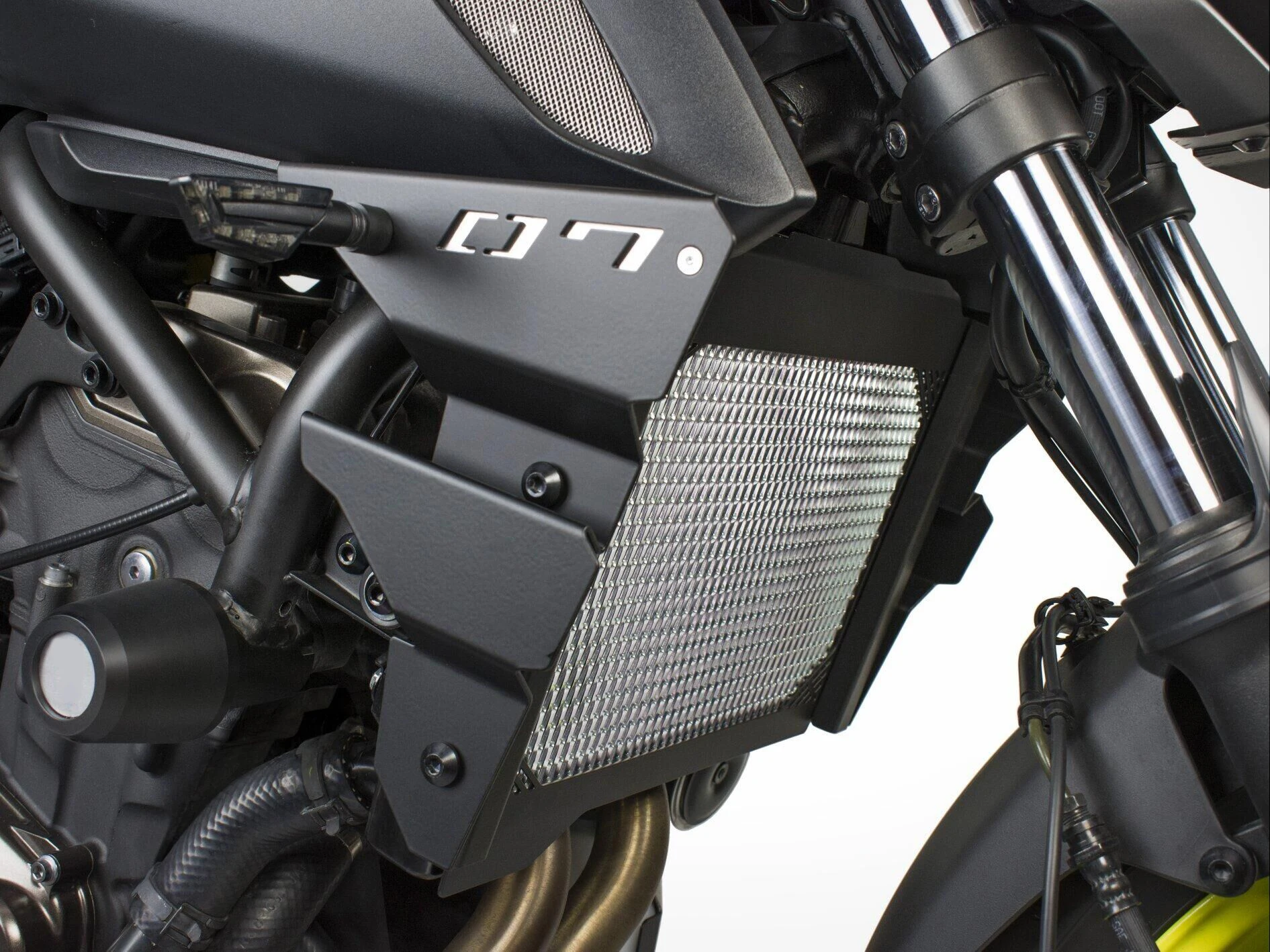 Nieuwe MT07 FZ07 Motorfiets Motor Radiator Side Cover Voor Yamaha MT-07 FZ-07 2018 2019 2020 2021 Mt Fz 07 Radiator zijpanelen Kit