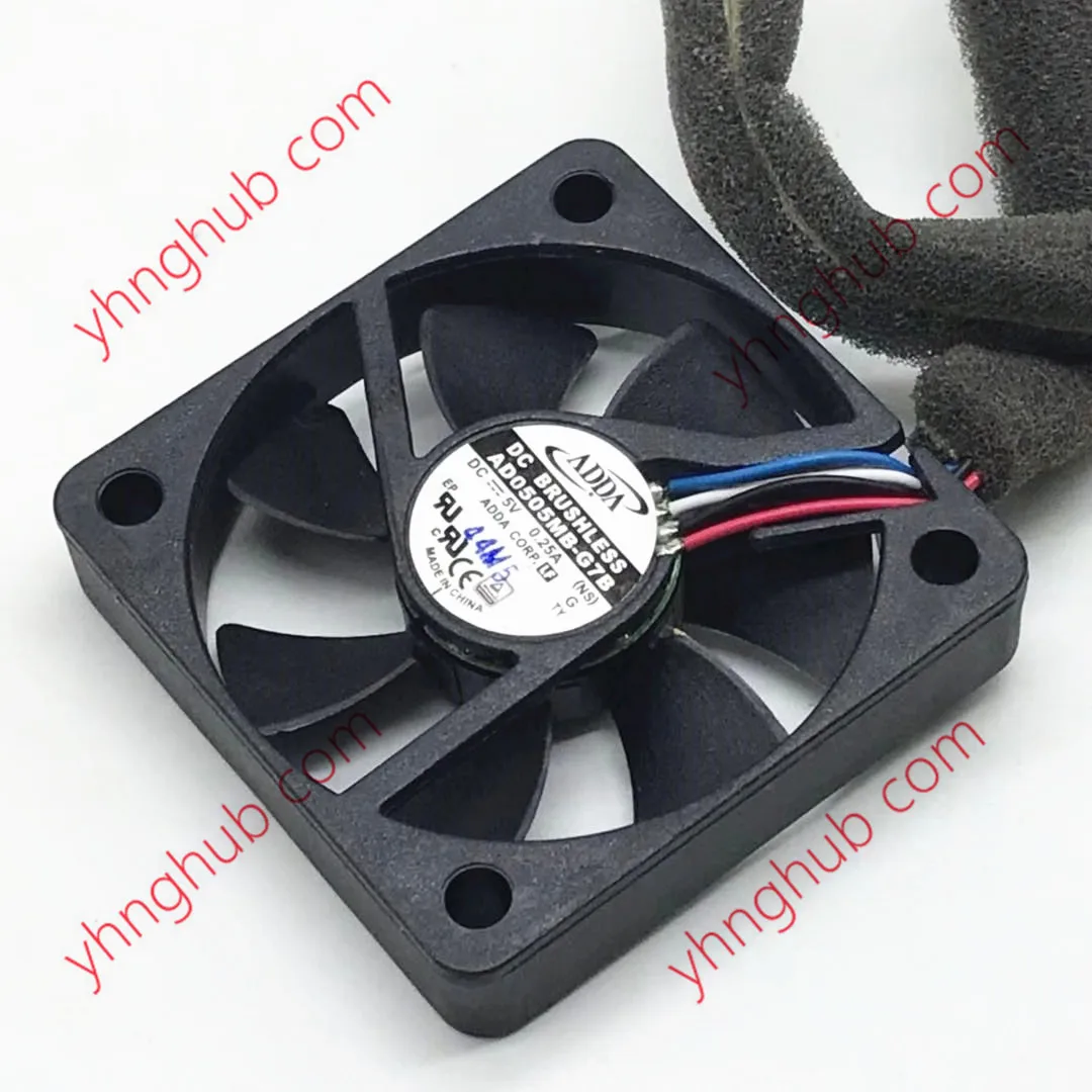 

ADDA AD0505MB-G7B DC 5V 0.25A 50x50x10mm 4-Wire Server Cooling Fan