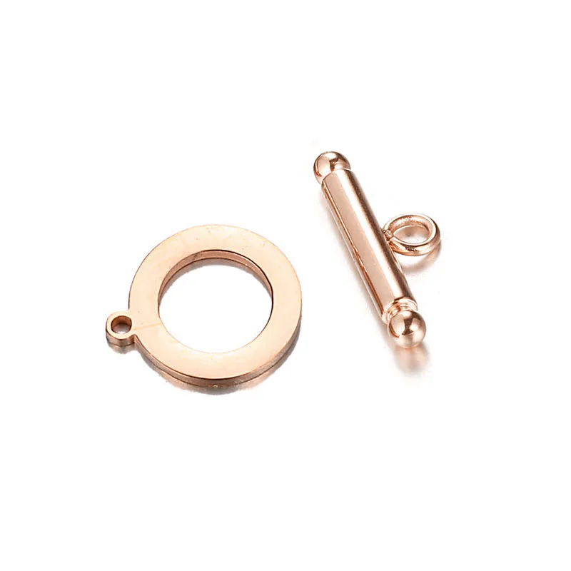 5Pcs/lot Stainless Steel OT Clasps Fashion Toggle Clasps Buckle Connector For Diy Bracelet Necklace Jewelry Making