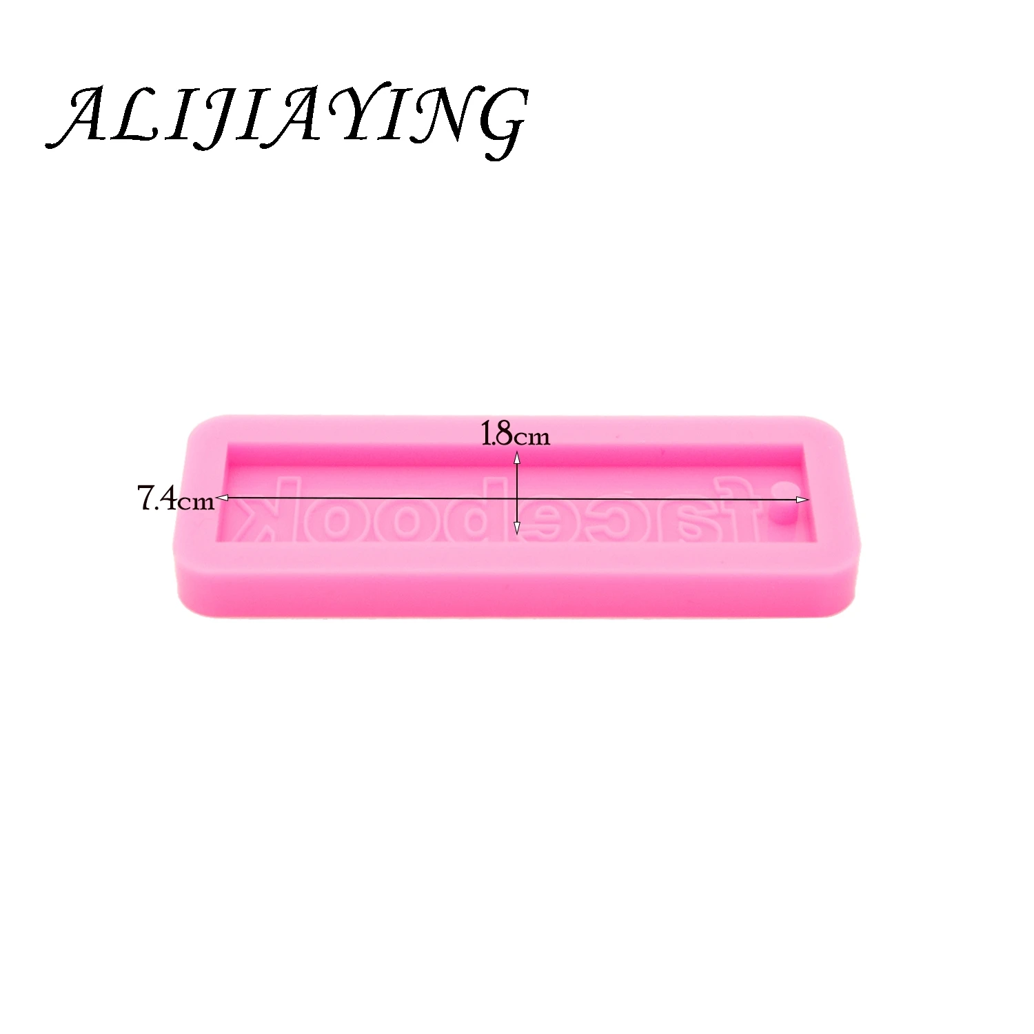 Shiny Silicone Mold for keychain pendant - Resin Crafting Mold - Diy Epoxy Resin Molds Jewelry Making DY0820