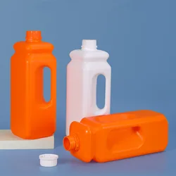 1PCS 2.5L Square Bottles Empty HDPE Material Refillable Storage Container Food Grade Drink Bottles High Quality