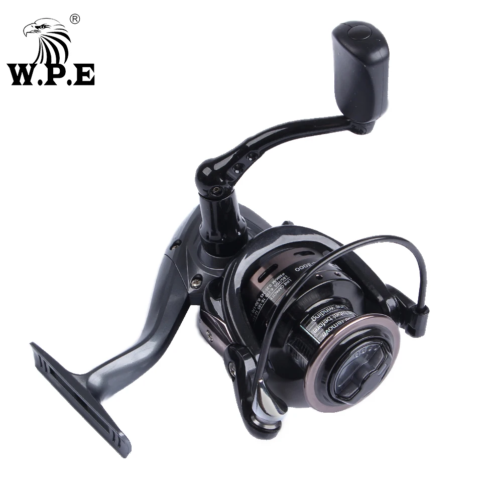 W.P.E EVOLA Series Spinning Fishing Reel Super Light Aluminum Spool 9+1 BBs 2000/3000/4000/5000 High Speed Carp Fishing Reel