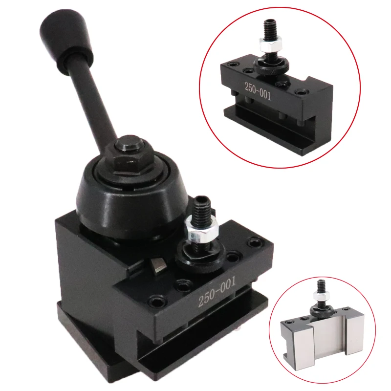 Cambio rapido Tool post 250-000 cuneo GIB tipo Cuniform tipo 6 pz/set portautensili per tornio utensili cambio rapido toolpost