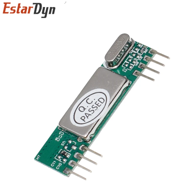Módulo receptor inalámbrico RXB6, 3V-5,5 V CC, 433Mhz, RF superfluorescente, para Arduino/ARM/AVR