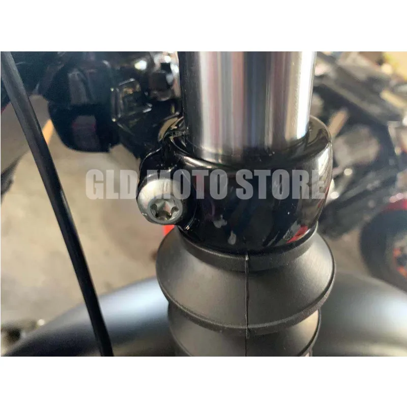 STEEL FORK YOKE Triple Clamp Yoke BOLT Screw KIT TRIPLE TREE CLAMP BOLTS For Harley Touring Dyna Softail Sportster Custom