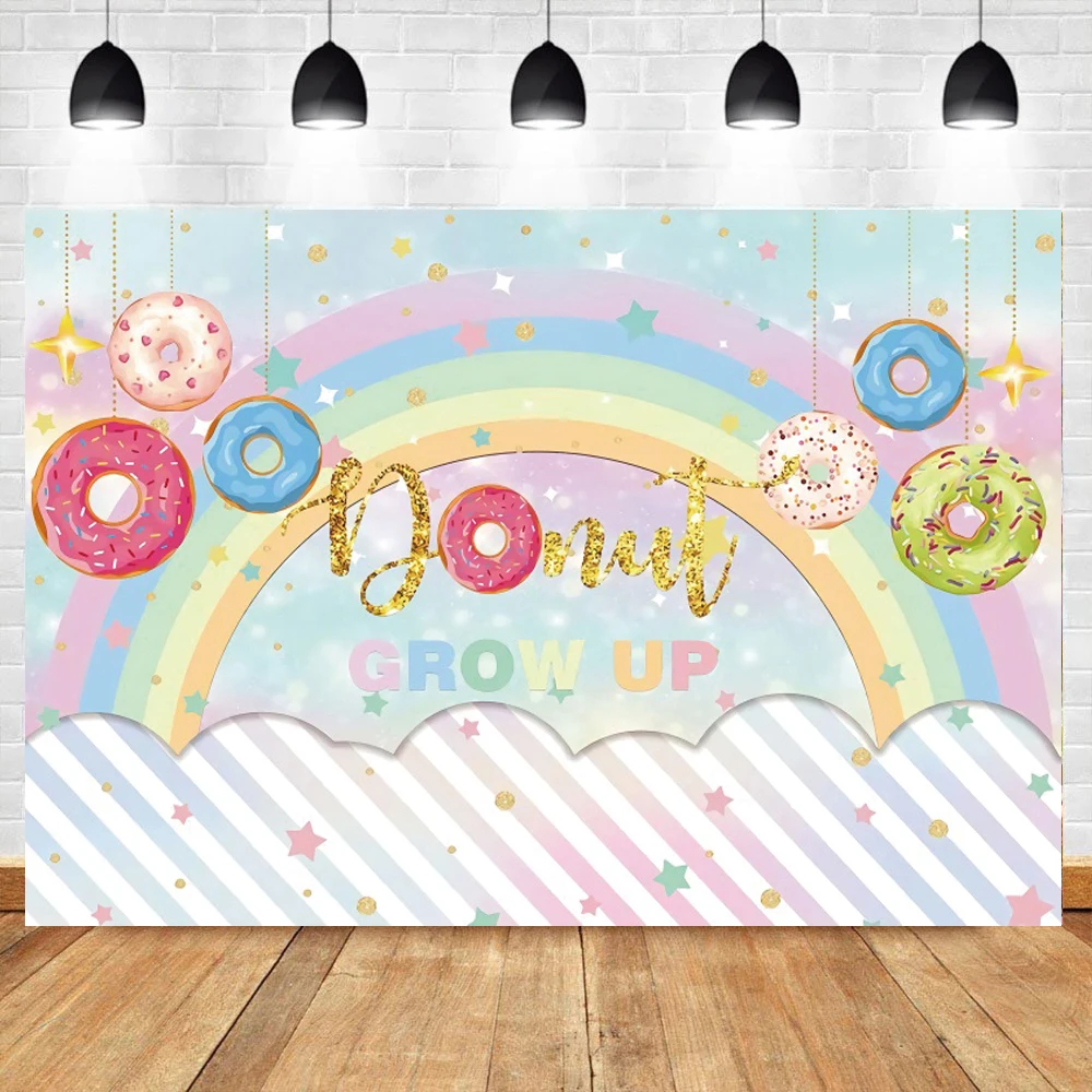 Pink Backgrounds For Photography Ice Cream Cake Birthday Party Love Baby Newborn Portrait Photo Backdrops For Photography image 6