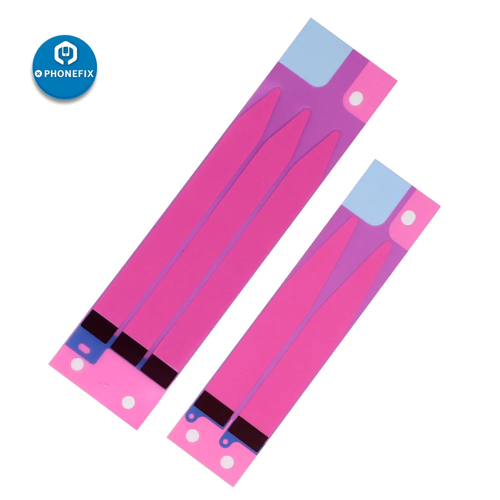 10 Stuks Batterij Reparatie Sticker Dubbele Tape Pull Reis Lijm Vervanging Onderdelen Voor Iphone 6 6P 6S 7 7Plus 8 8P X