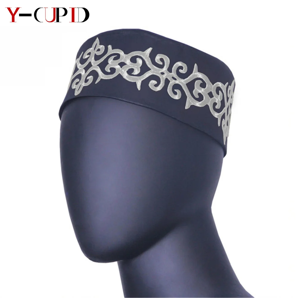 Chapéus muçulmanos personalizados para homens muçulmanos, Handwear, Cap Oração, Kareem marroquino, Cap Oração, Envoltório marroquino, Handwear