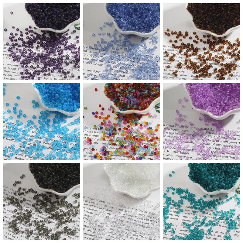 150-1000pcs/lot 2/3/4mm Austria Crystal Beads Czech Glass Seed Beads Round Spacer Beads Jewelry Making Bracelet DIY Accessories