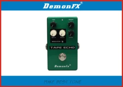 Demonfx-TAPE ECHO Guitar Effect Pedal, Delay Chorus