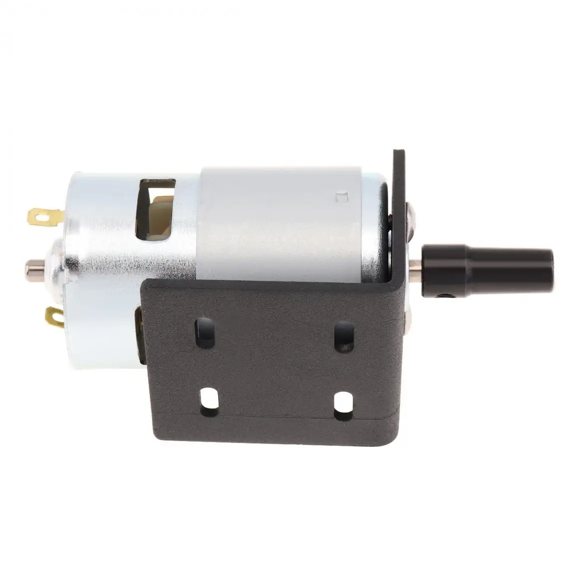 DC12V Electric Motor 5A -24V 3A Power Supply 3.175mm Round Shaft Lathe Press Motor with Drill Chuck and Mounting Bracket