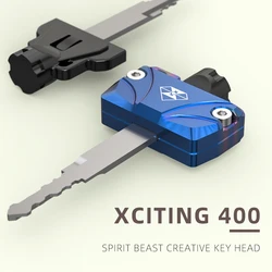SPIRIT BEAST Motorcycle Key Case Cover Shell Aluminum Alloy CNC Accessories For Kymco Xciting 400 SuperDink 125 Downtown 350