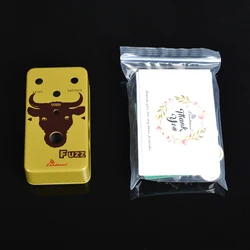 New LANDTONE DIY Fuzz Guitar Effects Pedal All Kits With1590B True Bypass