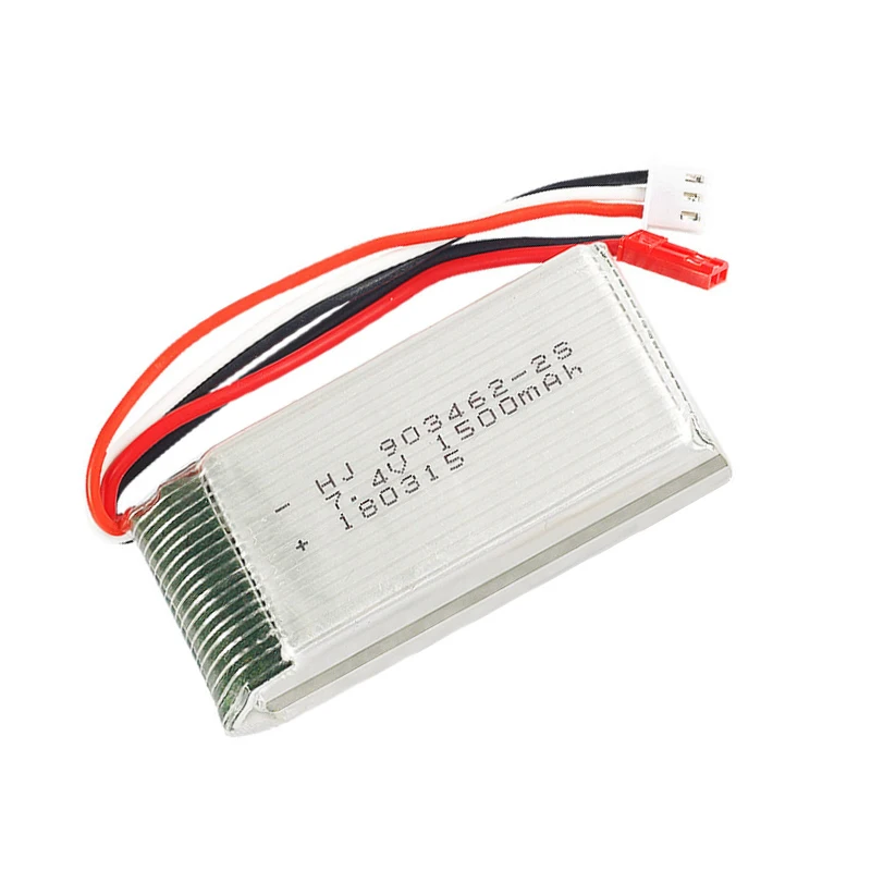 7.4V 1500mah LiPo Battery 903048 For Wltoys V353 A949 A959 A969 A979 k929 7.4 V Battery For RC toys Cars parts