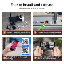 5MP WiFi Camera System 10CH P2P NVR Outdoor Night Vision Kit #6