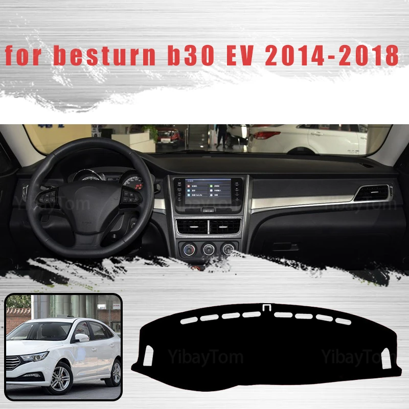 For Besturn B30 EV 2014-2018 Dash Cover Mat Dashmat Dashboard Cover Protective Sheet Carpet Styling