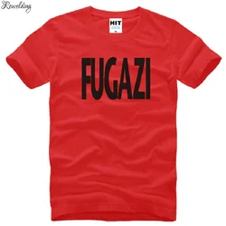 New Design Fugazi T Shirts Men Cotton Short Sleeve HEAVY METAL PUNK POP Men's T-Shirt Summer Style Male Music Rock Band Top Tees