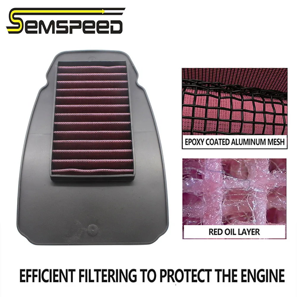 

Новый стиль для очистителя воздухозаборника мотоцикла Yamaha SEMSPEED запасная часть для очистителя воздуха YZF R15V3 R15 V3 2016-2020 2021
