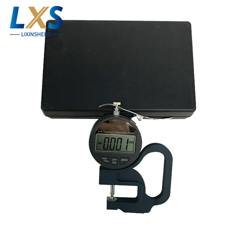 0-12mm Digital Display Microns Thickness Gauge BY05 Micrometer Thickness Meter For Foam