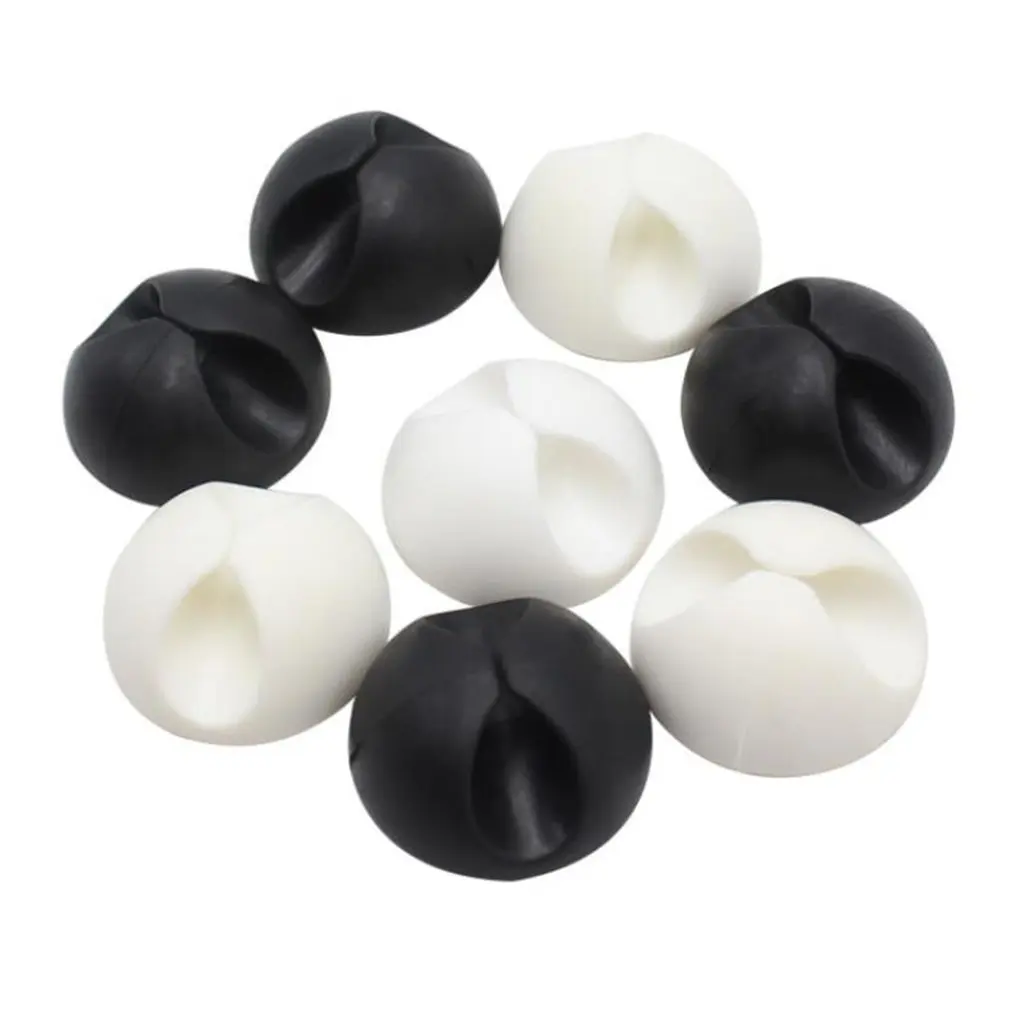 Scheda di linea autoadesiva con Clip di fissaggio per avvolgimento dell'organizzatore di archiviazione del mozzo autoadesivo in Silicone fisso da tavolo