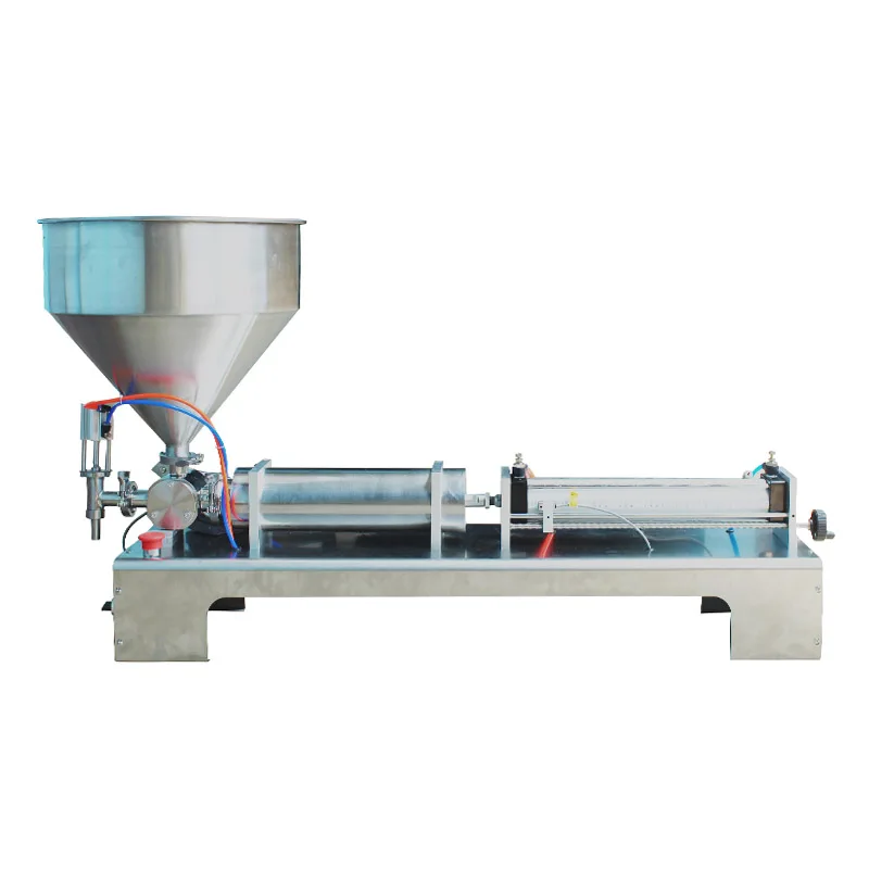 SHENLIN 2500ml piston filling machine paste filler cream cosmetics soft drink chemical filling machine liquids packaging machine