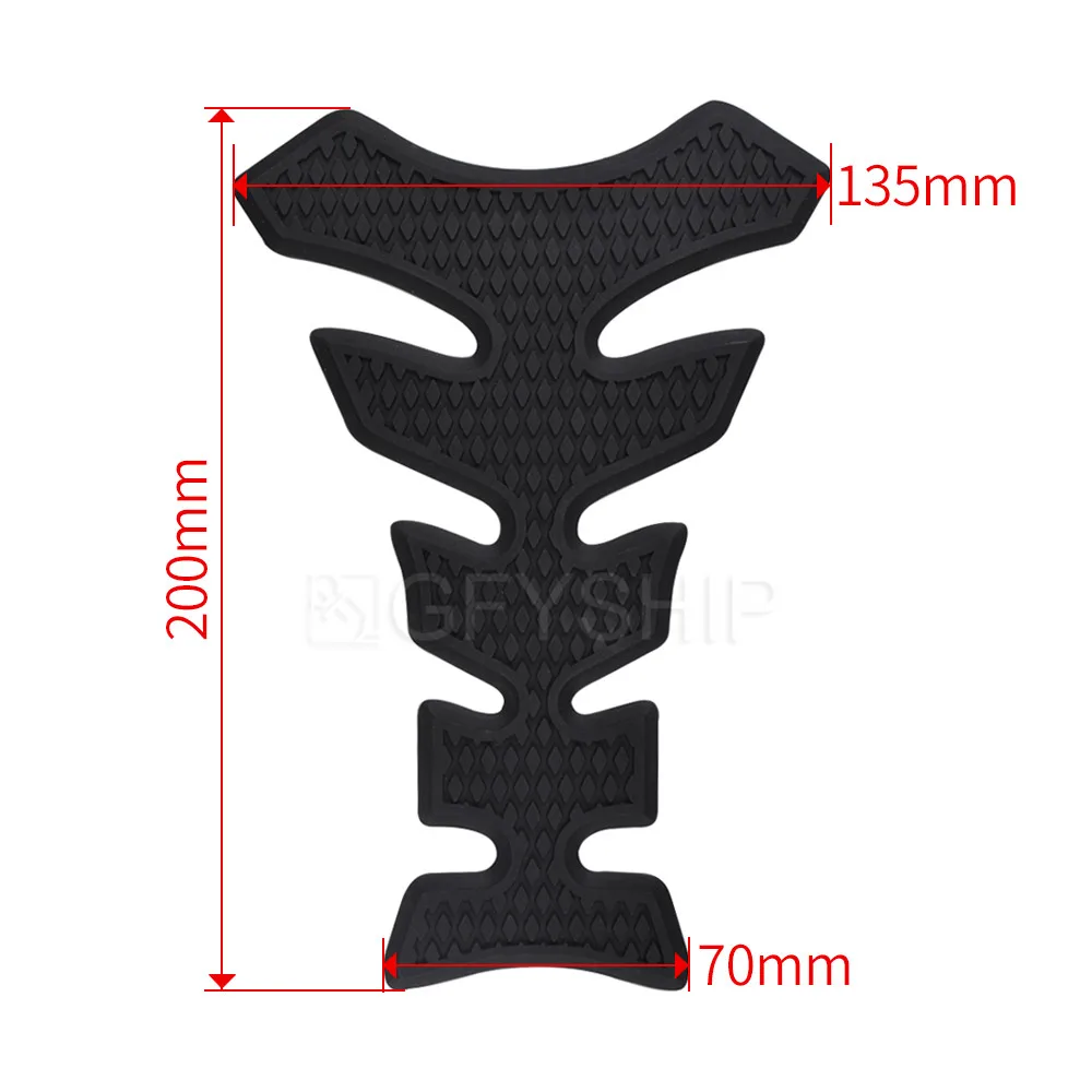 For Triumph Street Triple 675 / R 2013 to 2017 Daytona 675 / R 13-2019 Side Decals Motorcycle Anti Slip Tank Pad Stickers