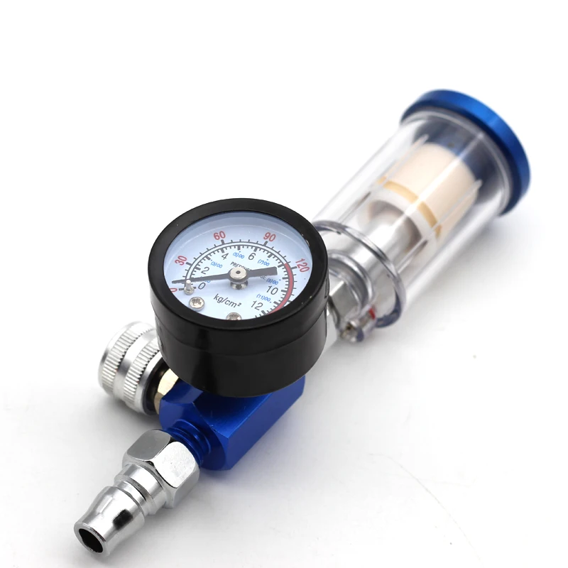 Spray Gun  Airbrush Adjust Air Pressure Regulator Gauge Water Oil Trap Filter Separator Car Auto Repair Painting Tool HVLP