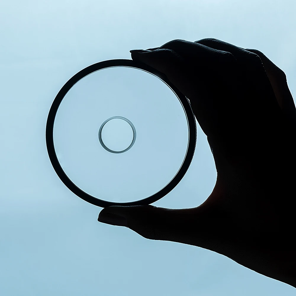 77/82/72mm Blur Effects Camera Lens Filter Photography Foreground Special Effects Double Half Moon Variable Prism Lens for DSLR