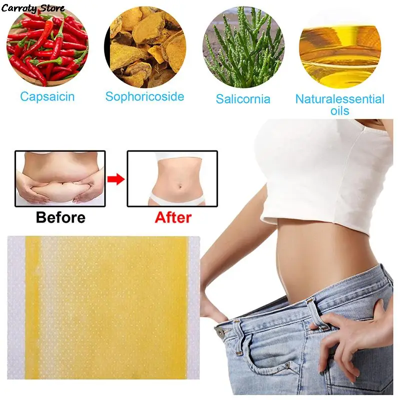 20 Pieces Slimming Patch Fast Burning Fat&Lose Weight Products Natural Herbs Navel Sticker Body Shaping Patches