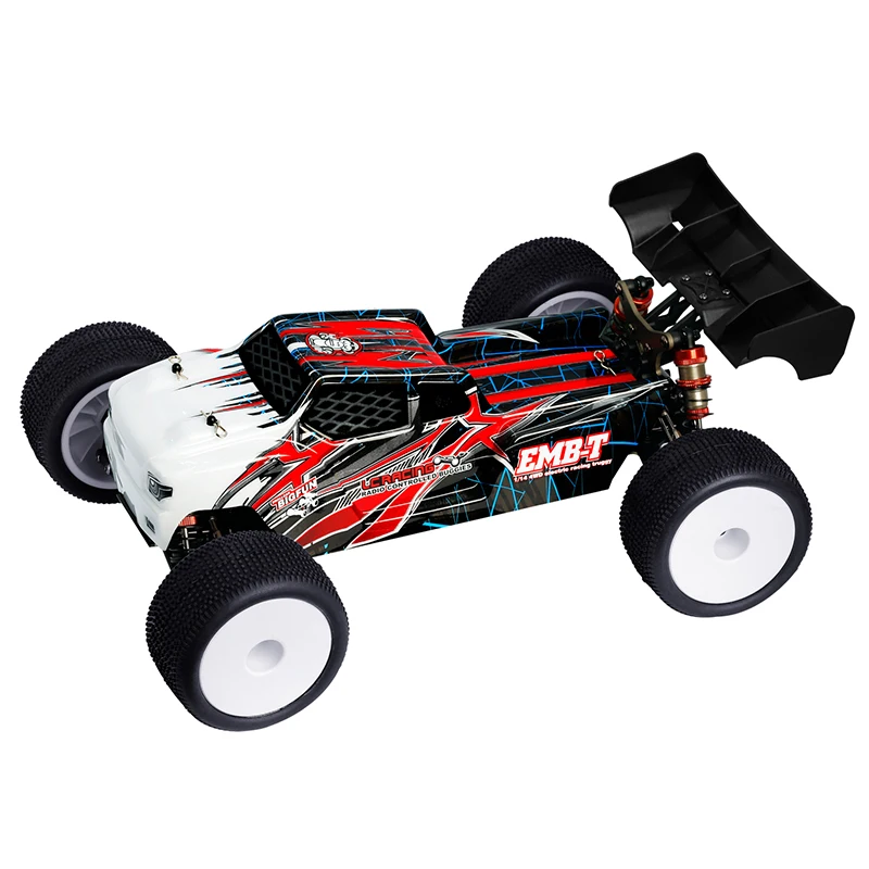 LC RACING 1:14 4WD Mini Brushless Truggy RTR EP RC Car Off Road EMB-TG