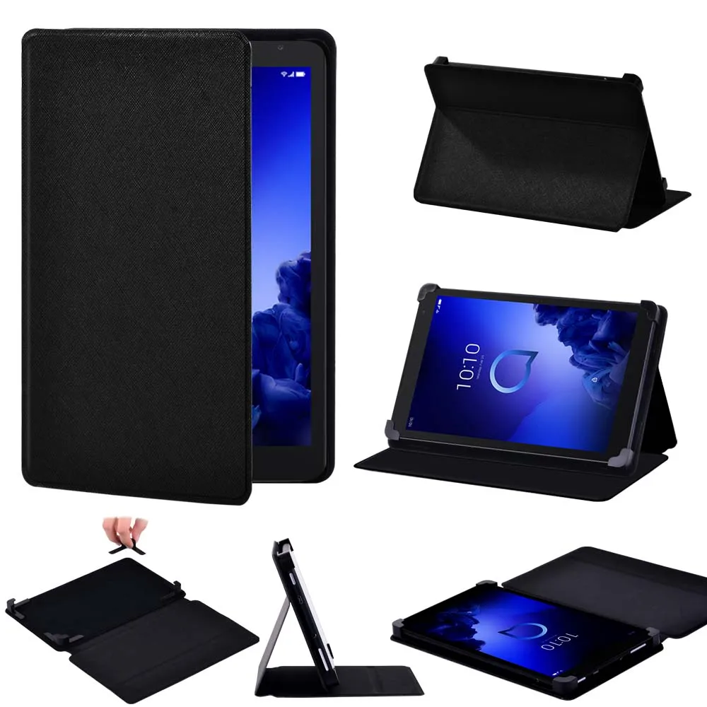 Tablet Case for Alcatel 1T 7 10 / 3T 8 10 / A3 10 Stand Case Leather Flip Cover Tablet Case Smart Cover for 7/8/10 Inch