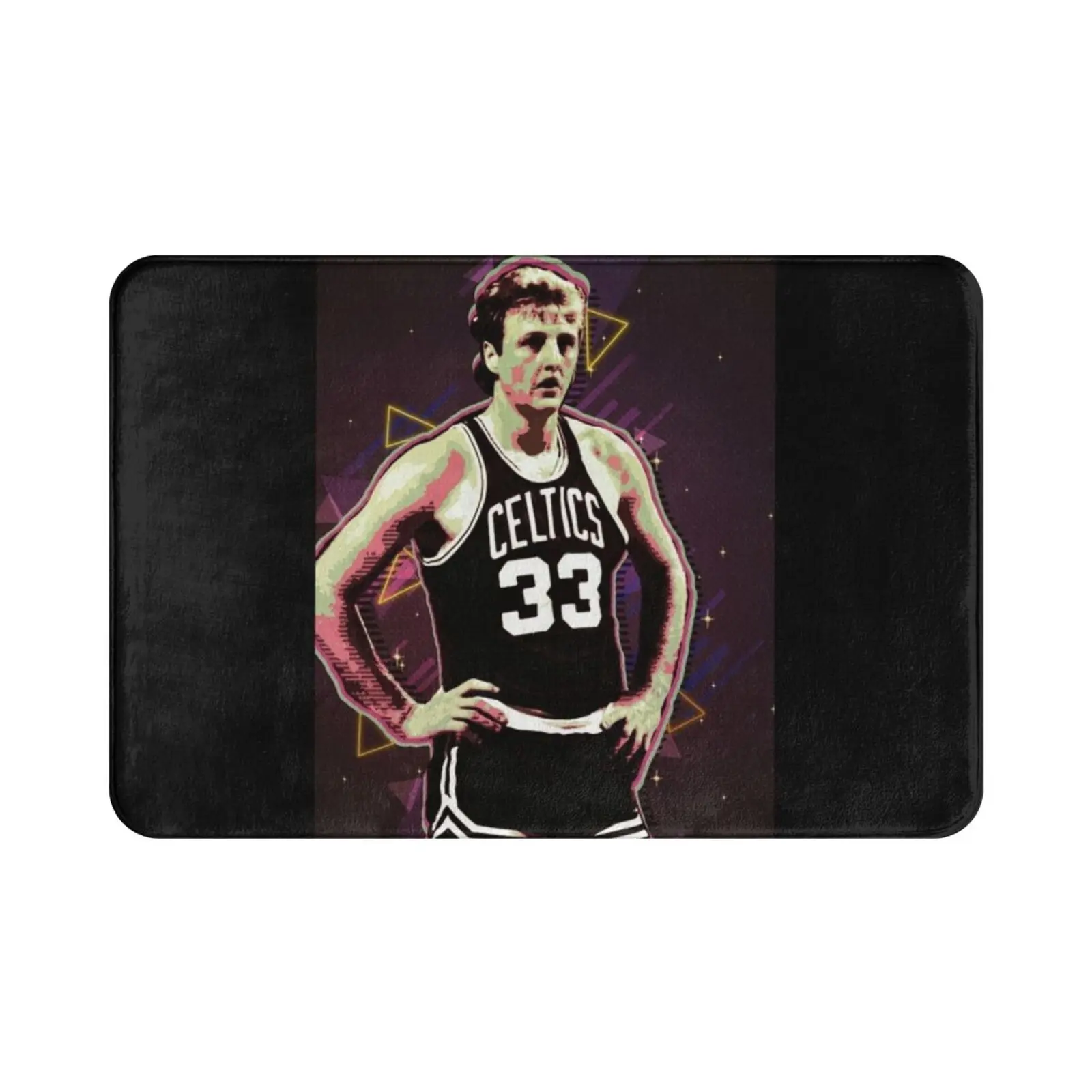 Larry Bird Carpet Mat Rug Cushion Soft Larry Bird Larry Bird