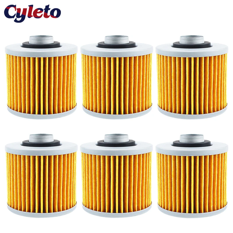 1/2/4pcs Motorcycle Oil Filter for Yamaha TRX850 TDM850 TDM900 BT 1100 Bulldog Tenere XTZ 660 750 Grizzly YFM 600 Raptor YFM 700