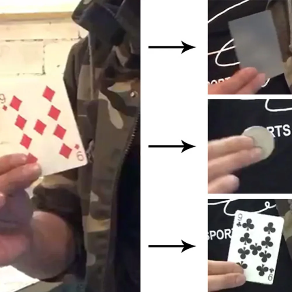 

Визуальная смена карты от J.C Магия Закрыть Magic Card Change волшебство фантазия Magica