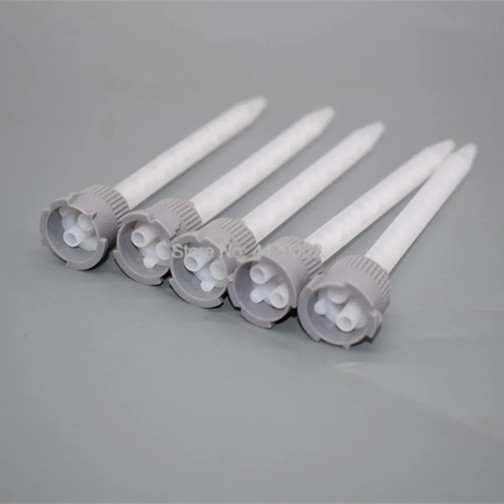 

3500pcs Epoxies Adhesives Static Mixer 111mm Mixing Nozzles 1:1 Resin AB Glue Mixing Tube for 50ml 1:1 Glues Cartridge Adhesives
