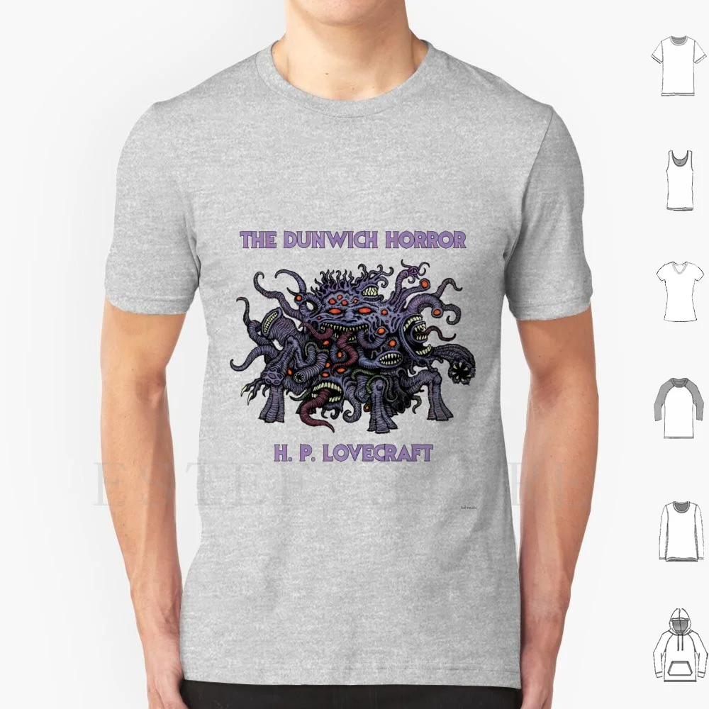 Camiseta de terror Dunwich con estampado de algodón, Yog Soth Dunwich Horror Hp Cthulhu Call Of Cthulhu Necronomicon Azhmodai Miskatonic