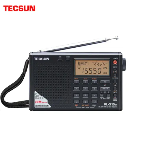 Tecsun PL-310ET Portable Radio High Signal Strength FM/AM/SW/LW Stereo Receiver with Digital LED Display Full Band Radio PL310