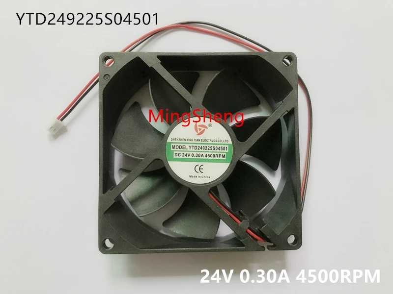 

Original new 100% YTD249225S04501 9.2CM 24V 0.30A 4500RPM