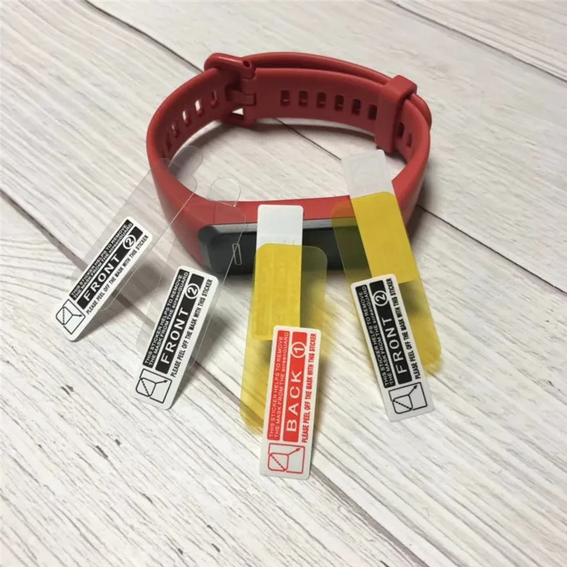FIFATA-فيلم واقي شفاف ناعم من مادة TPU ، لهاتف Huawei Band 3/3 Pro/Huawei band 4/4 Pro