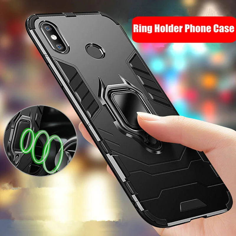 Case For Xiaomi Mi A2 A 2 Lite A1 A 1 MiA2 MiA1 Ring Stand Back Cover for Xiaomi Mi 5X 6X Phone Case Coque Funda Capa