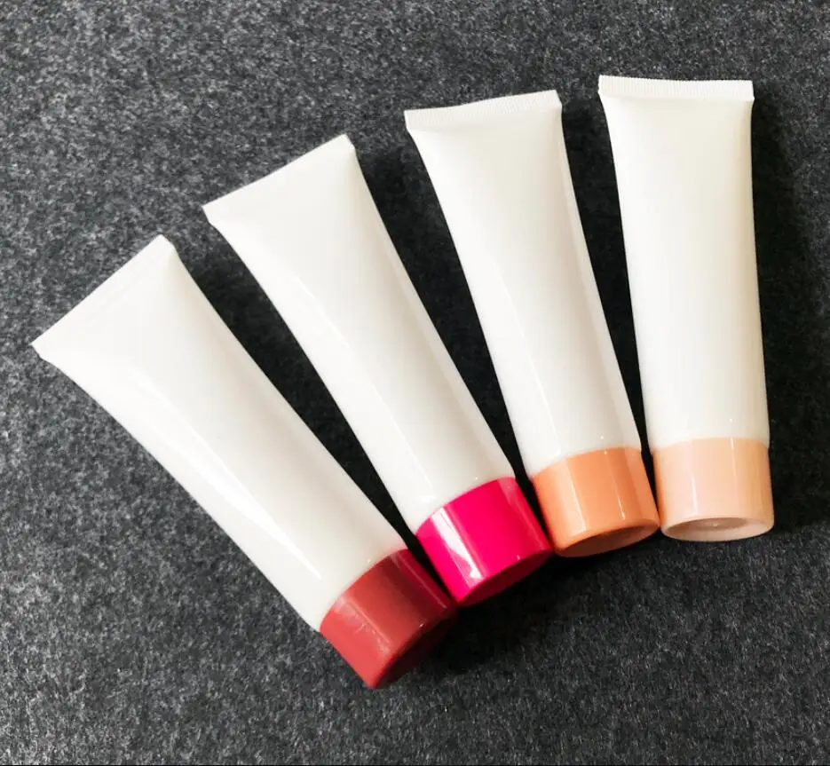 50 ml witte zachte buis milde wassen boter handcrème anti-UV lotion emulsie serum essentie hyaluronzuur cosmetische slang verpakking