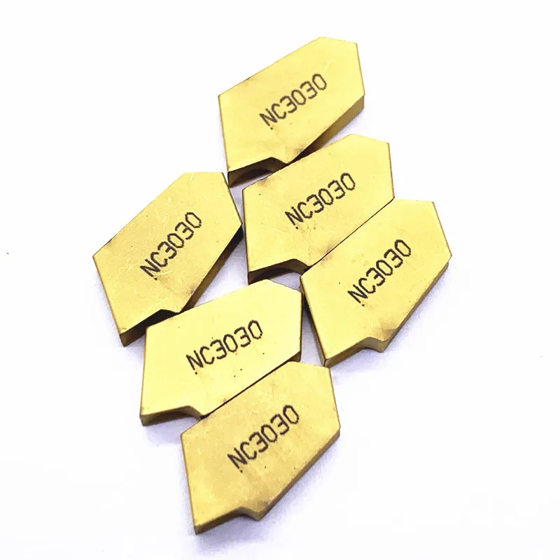 SP300 NC3020/NC3030/PC9030  Slotted Carbide Inserts Parting and grooving metal Tool Lathe Tool grooving turning tool