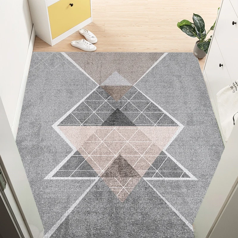 

Cuttable Decor Custom Pattern Mats Carpet Kitchen Mat Bath Mat Entrance Door Mats Non-slip Dustproof PVC Hallway Door Mat Carpet