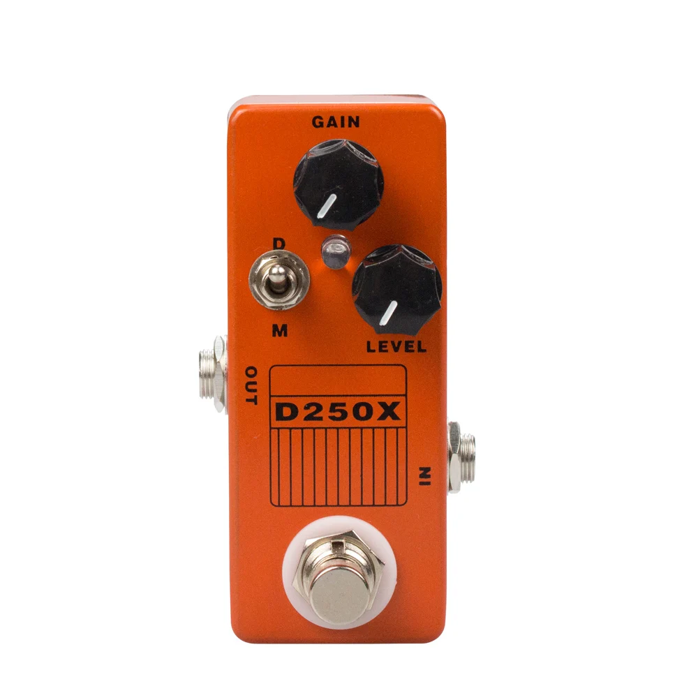 Mosky D250X Preamp Overdrive Guitar Pedal,Drive Preamp Effect Pedal for Electric Guitar True Bypass