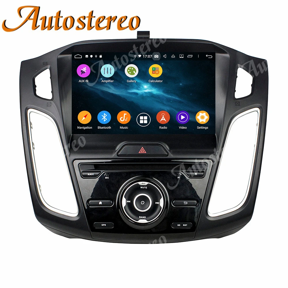 Android 10 Octa Core samochodowy odtwarzacz DVD nawigacja GPS nawigacja odtwarzacz multimedialny dla Ford Focus 2012-2019 Radio samochodowe Stereo odtwarzacz samochodowy jednostka główna