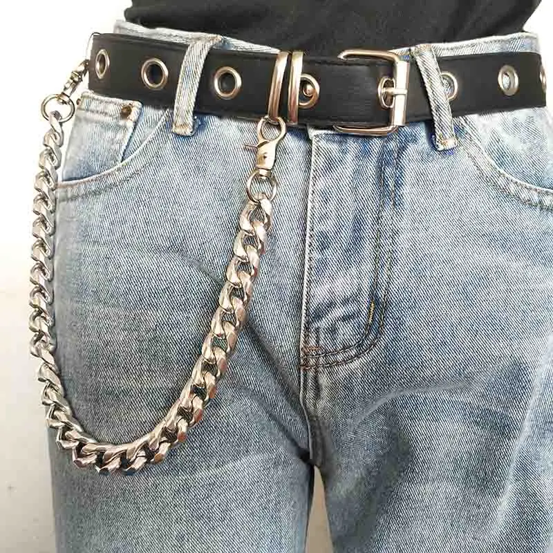 Pants Chain Trousers Key Chains Unisex Trendy Metal Punk Wallet Belt Keychain Jewelry Accessories