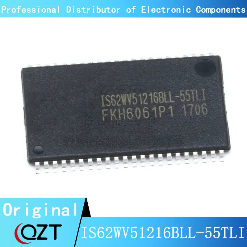 

10pcs/lot IS62WV51216BLL-55 TSSOP IS62WV51216BLL-55TLI IS62WV51216BLL IS62WV51216 62WV51216 TSSOP-44 chip New spot