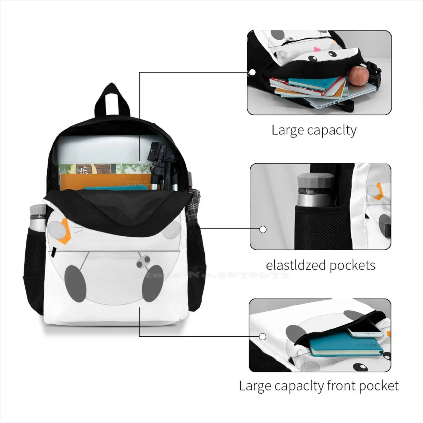 Mou-Snow-Satchel Schoolbag para homens e mulheres, mochila de rato bonito, sacos de queijo para bebê, meninas e mulheres, unisex e divertido, recém-chegados