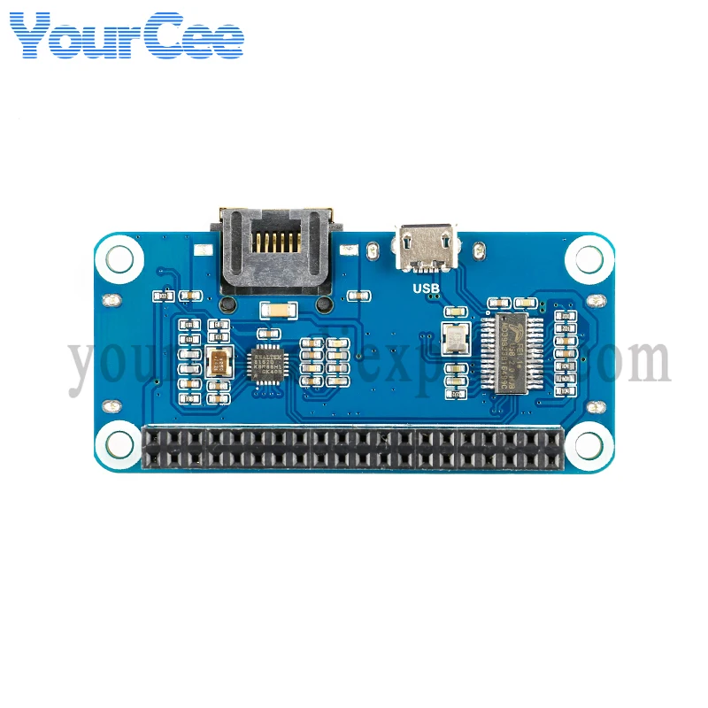 USB HUB HAT to Ethernet RJ45 Network Port USB HUB Hub Splitter Expansion Board Module for Raspberry Pi 4/Zero W